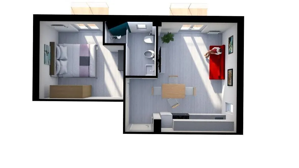 Ferienwohnung Casa Sciroc, Profumo Del Mare. Rimini Italien